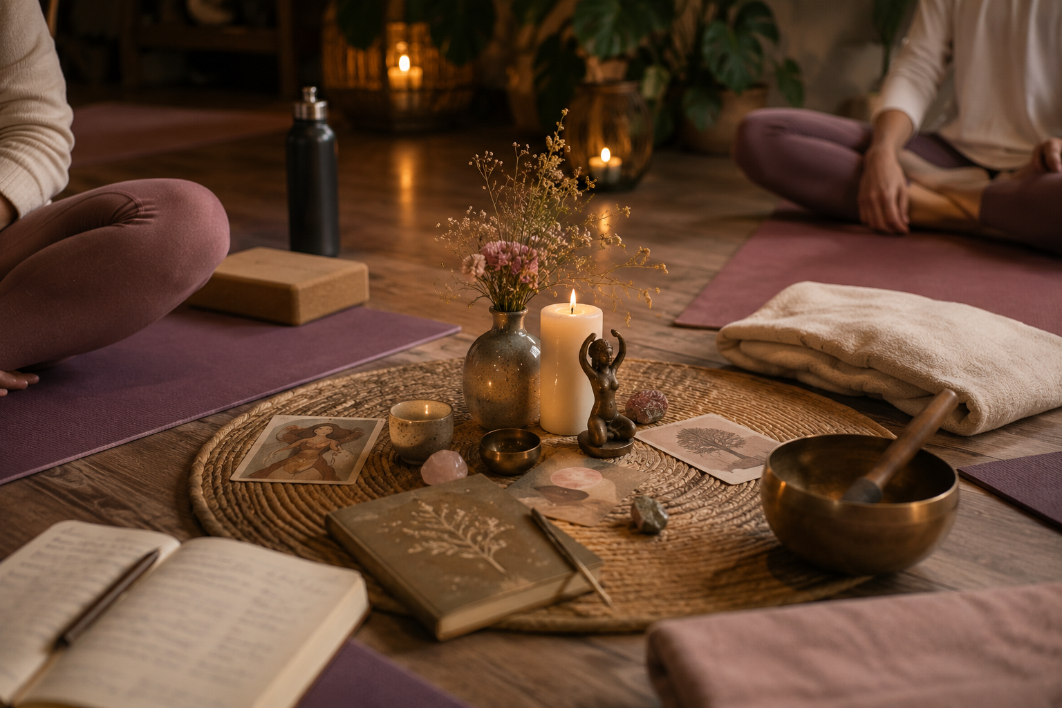 Atelier yoga hormonal et matriarcal
